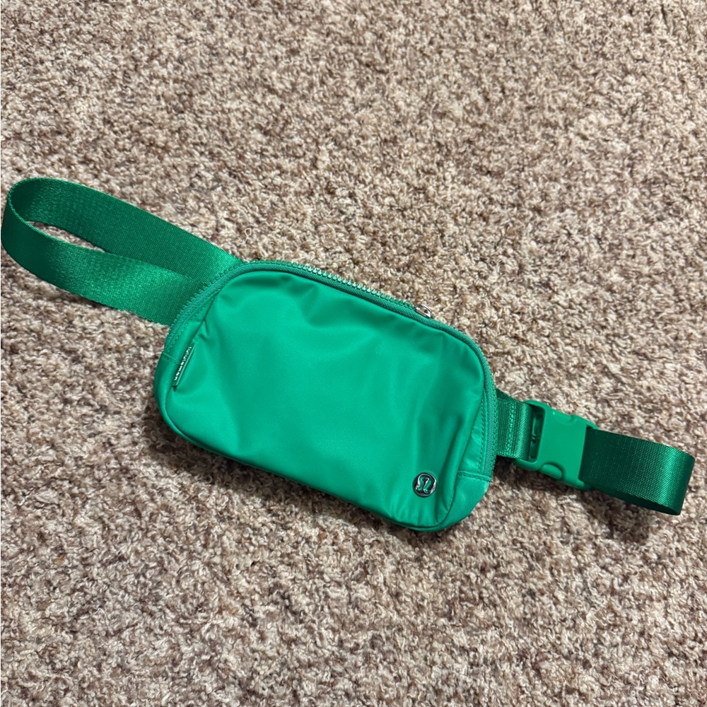 Green Lululemon Belt Bag